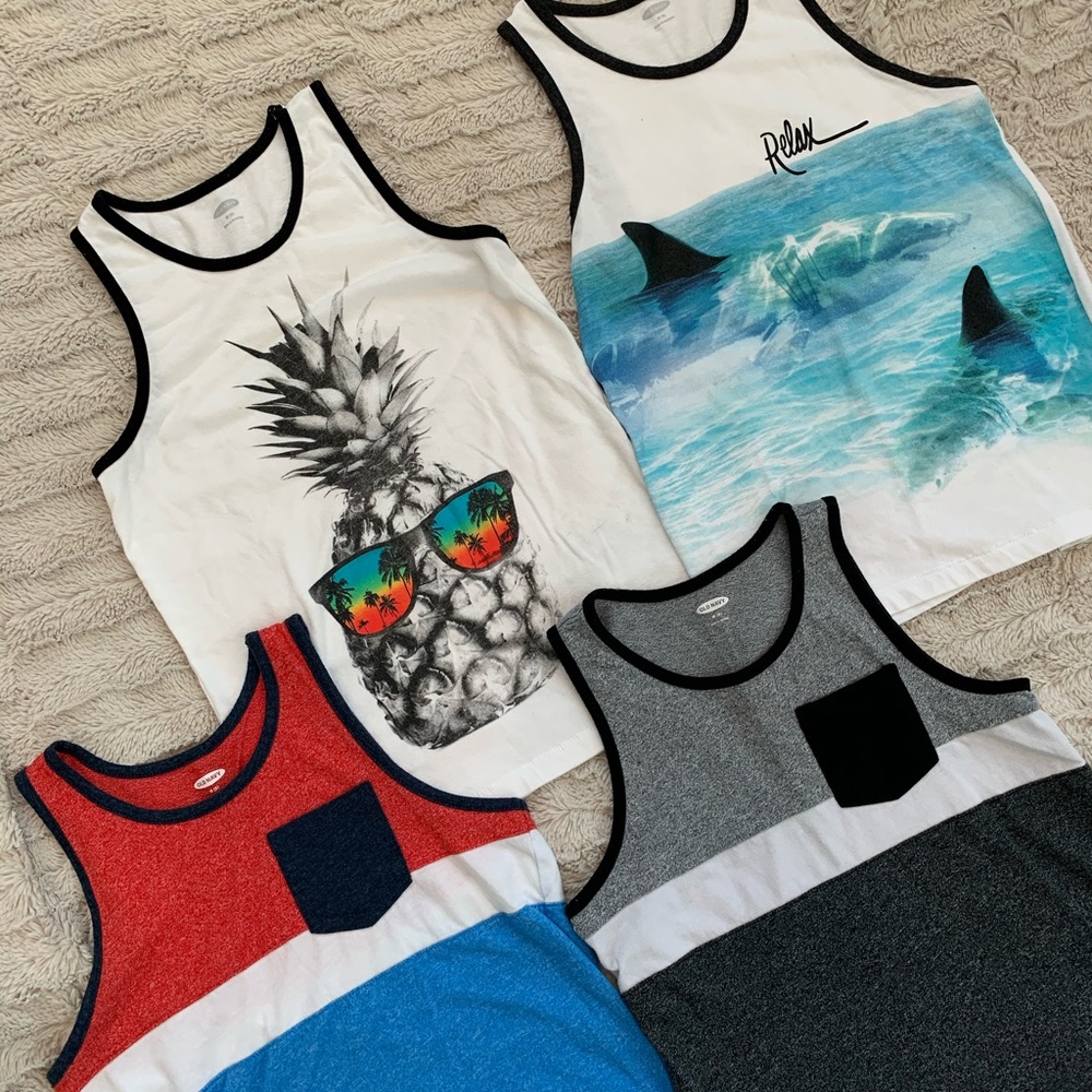 Boys tank tops